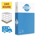 Bancale Carta per fotocopie Burgo Distribuzione Disco 45 A4 70 gr Risma da 500 fogli (Pallet 240 risme)