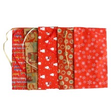 Sacchetto carta c/nastro raffia 36x50cm fantasie natale assortite Sadoch (Conf.10) FUORI CATALOGO