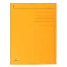 Cartella Forever 3 lembi dim. 24x32cm arancione 449009E Exacompta (Conf.100) FUORI CATALOGO