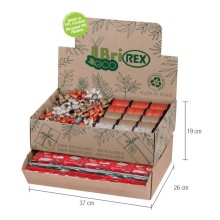 Espositore ecocarta 100fg + 50 stelle + 30 rocchetti fantasie natale Rex Sadoch FUORI CATALOGO