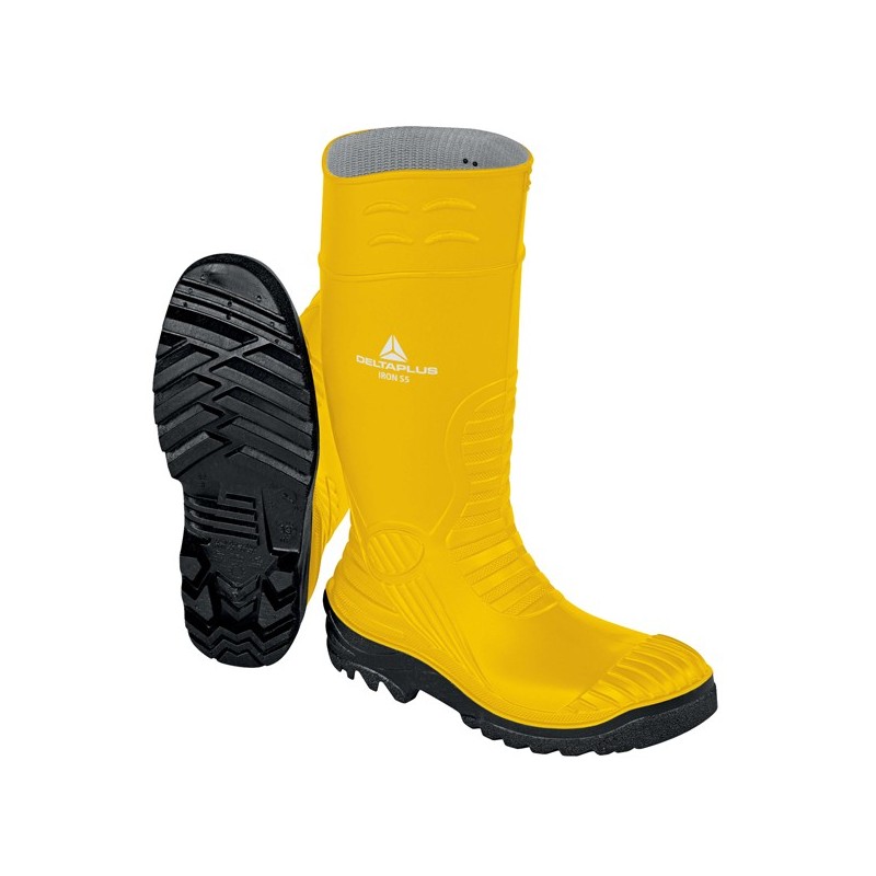Stivali di sicurezza Iron S5 SRC N°42 giallo