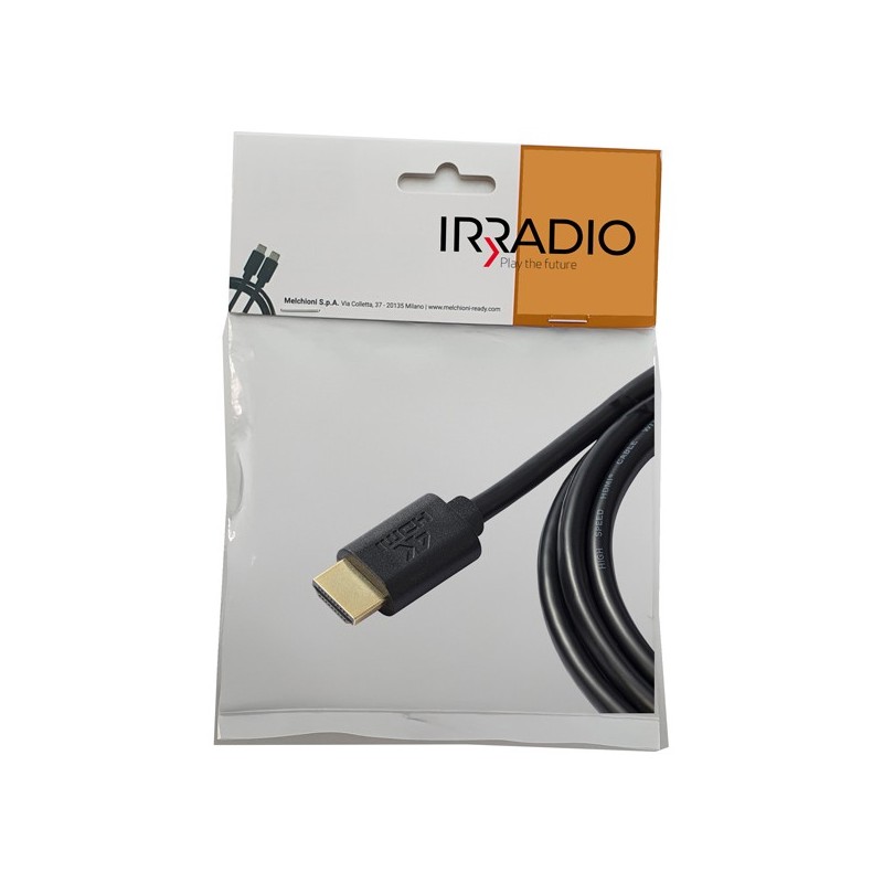 Cavo HDMI V1.4b 4K Ultra HD serie Silver lunghezza 5mt. - Irradio