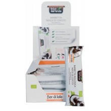 Barretta noce di cocco ricoperta di cioccolato fondente 30gr -stagionale (Conf.20)