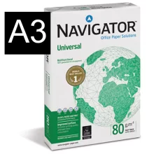 CARTA NAVIGATOR universal A3 80GR 500FG 297X420MM