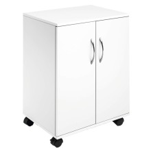 MOBILETTO MULTIFUNZIONE 74/53 CON ANTE bianco Durable FUORI CATALOGO