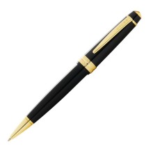 Penna roller Bailey Light punta F fusto nero/oro Cross