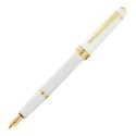 Penna stilografica Bailey Light punta M fusto bianco/oro Cross FUORI CATALOGO