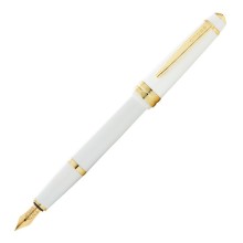 Penna stilografica Bailey Light punta M fusto bianco/oro Cross FUORI CATALOGO