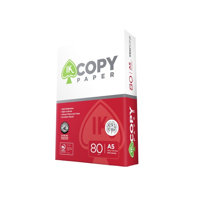 CARTA IK COPY A5 80GR 500FG PAPERFAST (Conf.10)