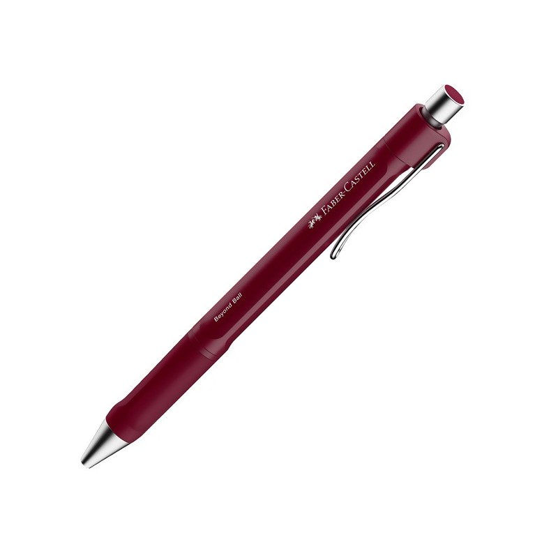 Penna a sfera Beyond Ball punta 1.0mm rosso Faber Castell
