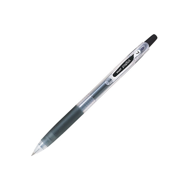 Roller gel a scatto Pop'lol 0,7mm nero Pilot (Conf.12)