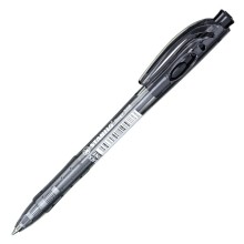 Penna a sfera a scatto Liner 308 0.7mm nero Stabilo (Conf.12)