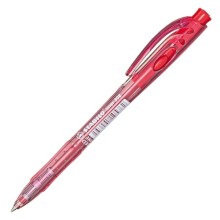 Penna a sfera a scatto Liner 308 0.7mm rosso Stabilo (Conf.12)