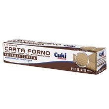 Rotolo carta forno goffrata 33cmx25m Cuki Professional