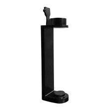 Kit staffa hotellerie per dispenser ricaricabile Atlantis/Afrodite nero Beauty E (Conf.2)