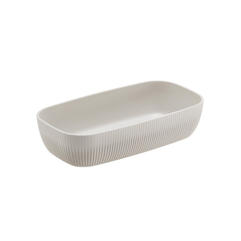 Vaschetta buffet Norway 32,5x17,6x7,5cm melamina avorio Leone