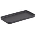 Vassoio buffet Norway 27,5x13,2x1,7cm melamina antracite Leone