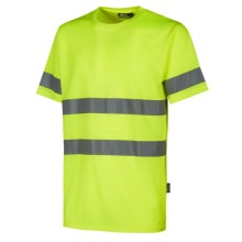Pack 3 T-shirt alta visibilitA' Mizar manica corta tg XXL giallo fluo U-Power