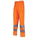 Pantaloni invernali alta visibilitA' Sirius tg XL arancio fluo U-Power