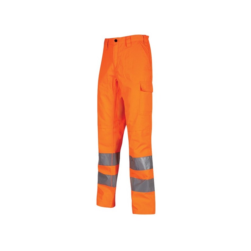 Pantaloni invernali alta visibilitA' Sirius tg XL arancio fluo U-Power