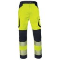 Pantaloni multitasche alta visibilitA' M2PA3S tg L giallo fluo Deltaplus