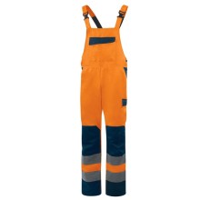 Salopette alta visibilitA' M1SA2HV tg M arancio fluo Deltaplus