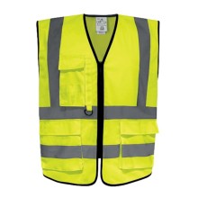 Gilet alta visibilitA' GILPOCK tg L giallo fluo Deltaplus