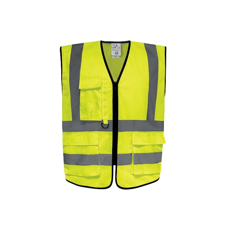 Gilet alta visibilitA' GILPOCK tg L giallo fluo Deltaplus