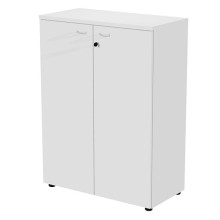 Armadio modulare a 2 ante medio  90x45,8cmxH123cm bianco