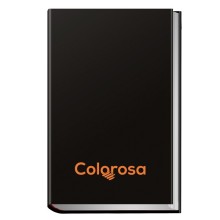 Diario 12 mesi copertina rigida antigraffio nero Colorosa (Conf.6)