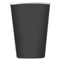 25 bicchieri 250cc Ecocolor biodegradabile nero Big Party