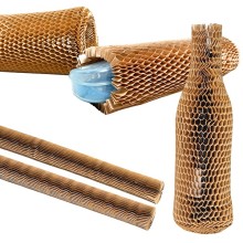 Conf. 20 manicotti in carta alveolare 3D 60x1cm