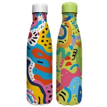 Borraccia termica Look 500ml fantasie in rilievo 4D Blasetti