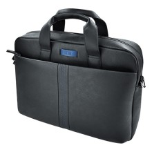 Cartella Blackform porta notebook 15.6" ecopelle nero City Time