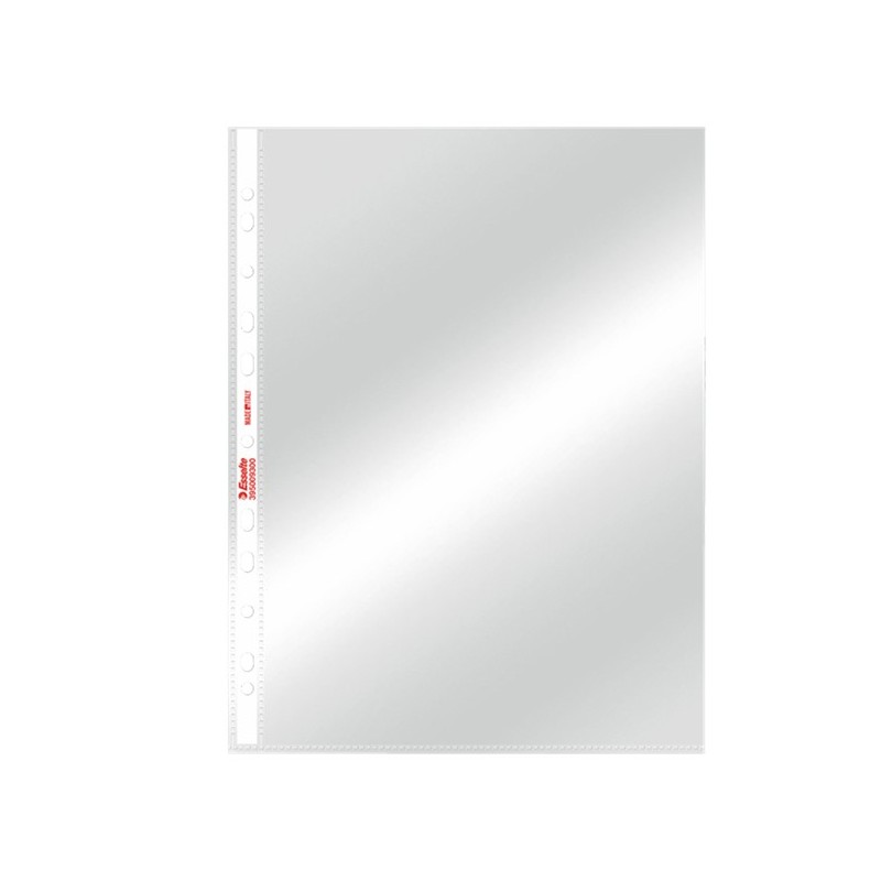 50 Buste forate 21x29,7cm lisci DE LUXE Esselte