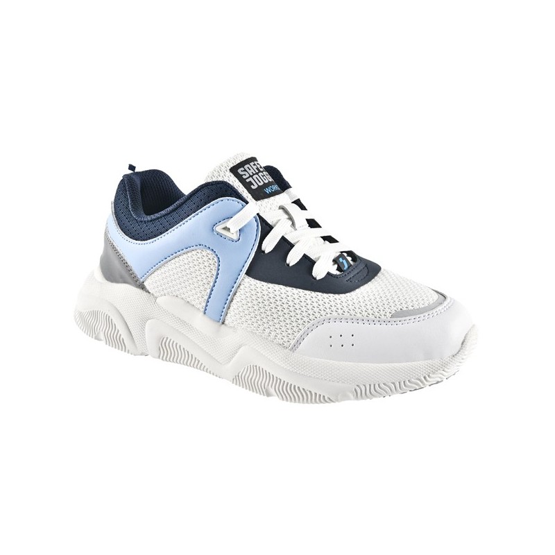 Calzatura bassa Sloan O1 LOW N 40 bianco/azzurro Safety Jogger