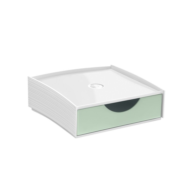 Cassettiera componibile Storage box verde salvia First by Cep