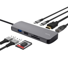 Adattatore multiporta 8-in-1 - Dalyx_Trust