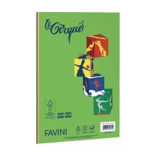 Carta LE SMALL CIRQUE A4 80gr 100fg mix 5 colori forti FAVINI