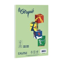 Carta LE SMALL CIRQUE A4 80gr 100fg mix 5 colori tenui FAVINI