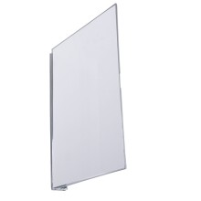 Conf. 10 cartelli da corsia in PET rigido a bandiera magnetico A5 verticale Dura