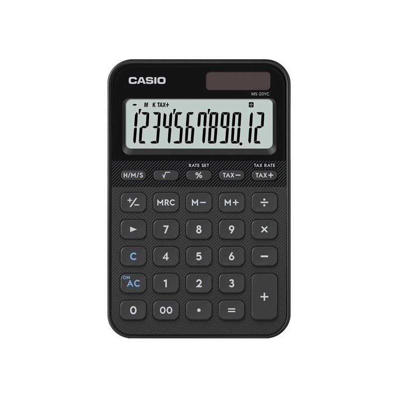Calcolatrice da tavolo MS-20YC nero Casio