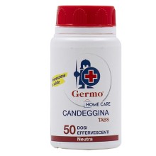 Barattolo da 50 pastiglie Candeggina Tabs neutro Germo