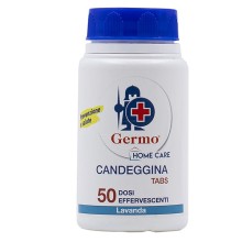 Barattolo da 50 pastiglie Candeggina Tabs lavanda Germo