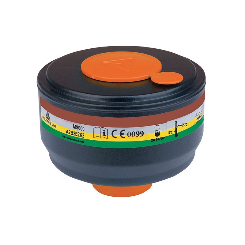 Kit 4 filtri tipo EN148-1 A2B2E2K2 per Maschera completa M9200/M9300