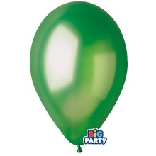 Busta 10 palloncini in lattice Ø30cm Verde Big Party