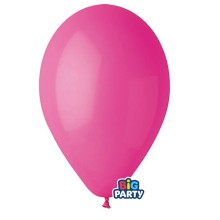 Busta 16 palloncini in lattice Ø26cm Fucsia Big Party