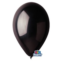 Busta 16 palloncini in lattice Ø26cm Nero Big Party