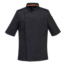 Giacca da cuoco MeshAir Pro a manica corta tg L nero Portwest