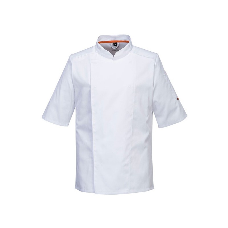 Giacca da cuoco MeshAir Pro a manica corta tg XXL bianco Portwest